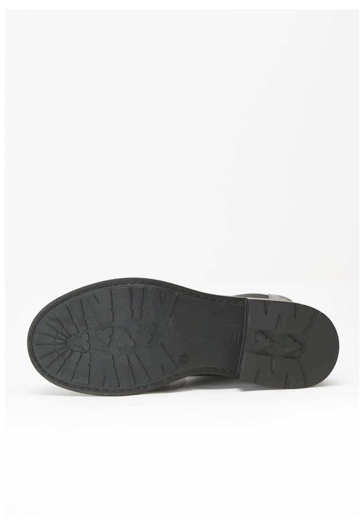 Inuovo Stiefelette Leder/Textil Schwarz - surf4shoes