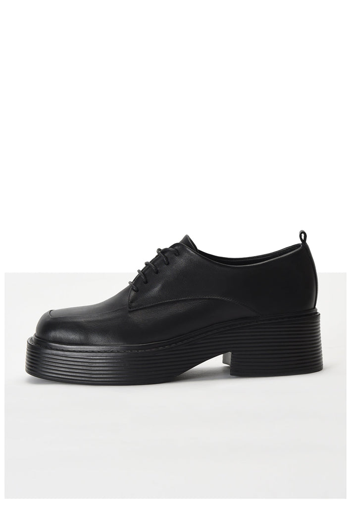 Inuovo Halbschuhe Leder Schwarz - surf4shoes