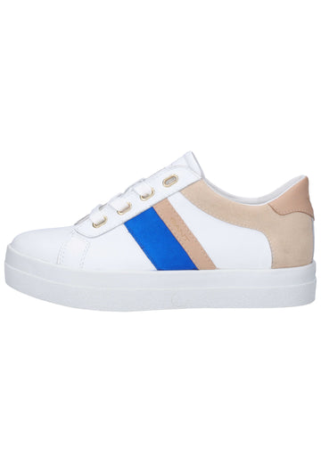 GANT Sneaker Leder Weiß/Blau - surf4shoes