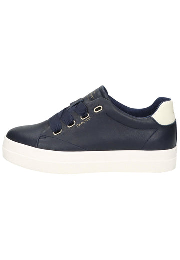 GANT Sneaker Leder Marine - surf4shoes