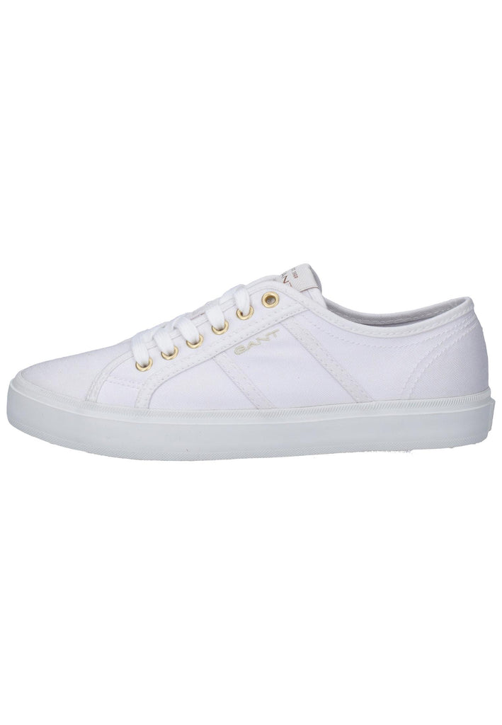 GANT Sneaker Textil Weiß - surf4shoes