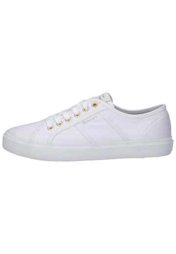 GANT Sneaker Textil Weiß - surf4shoes