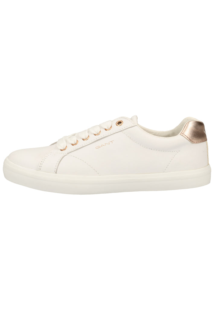 GANT Sneaker Leder Weiß/Rosa - surf4shoes