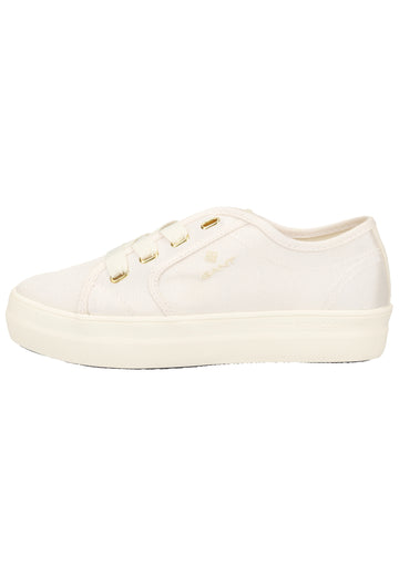 GANT Sneaker Textil Weiß - surf4shoes