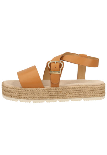 GANT Sandalen Leder Tan - surf4shoes