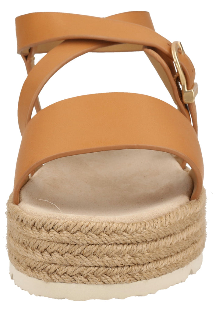 GANT Sandalen Leder Tan - surf4shoes