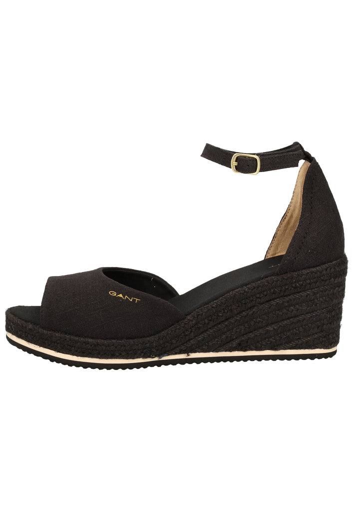GANT Sandalen Textil Schwarz - surf4shoes