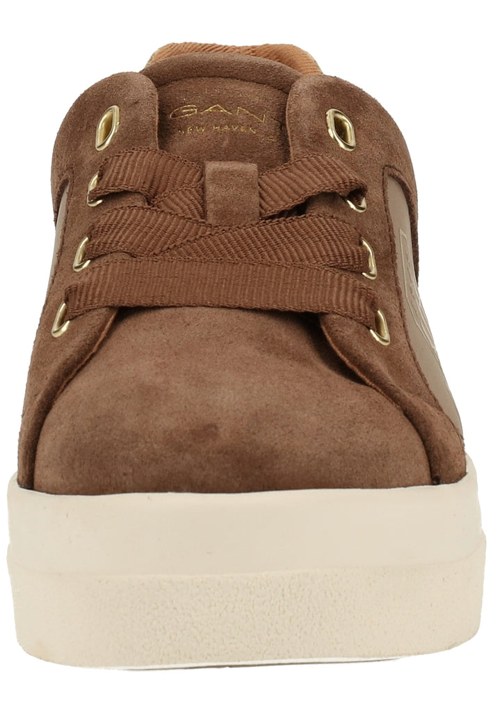 GANT Sneaker Nubukleder/Textil Mittelbraun - surf4shoes