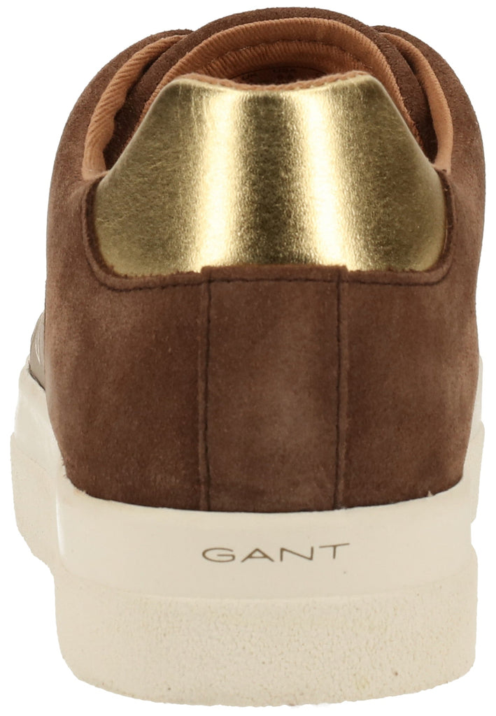 GANT Sneaker Nubukleder/Textil Mittelbraun - surf4shoes