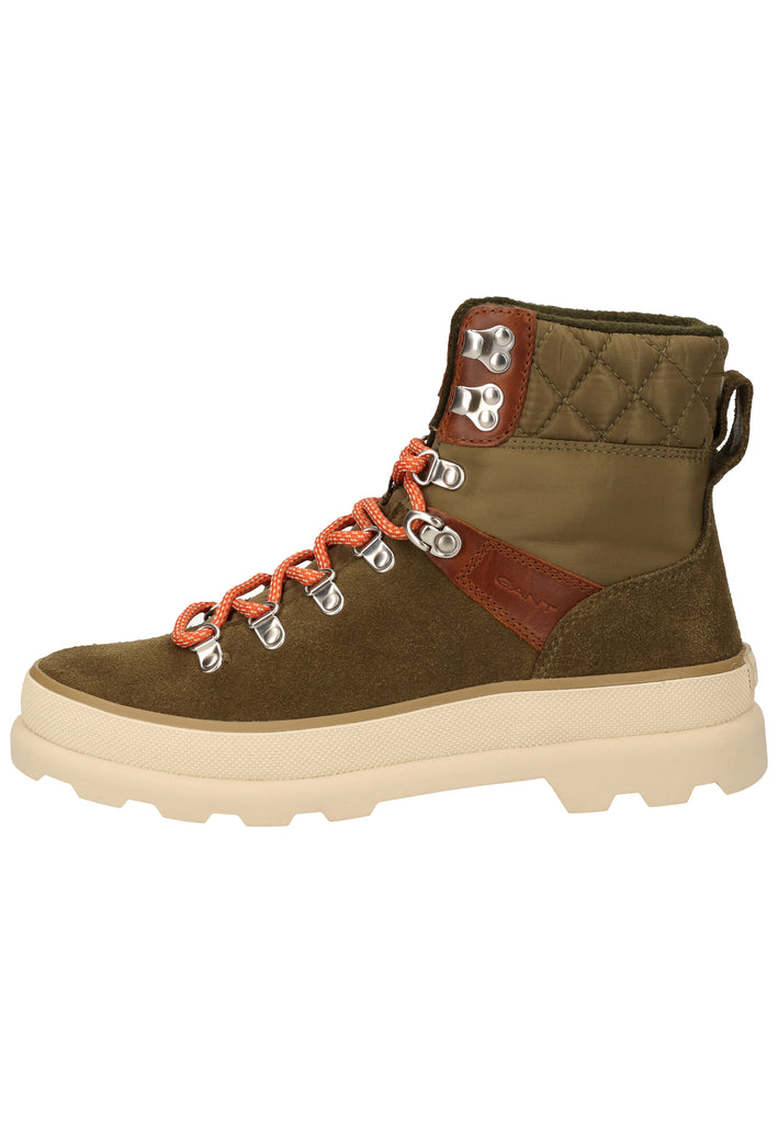 GANT Stiefelette Veloursleder/Textil Dunkelgrün - surf4shoes