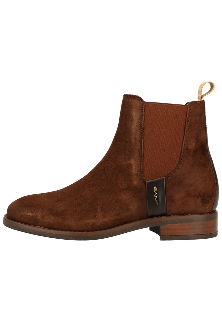 GANT Stiefelette Veloursleder/Textil Schwarz - surf4shoes