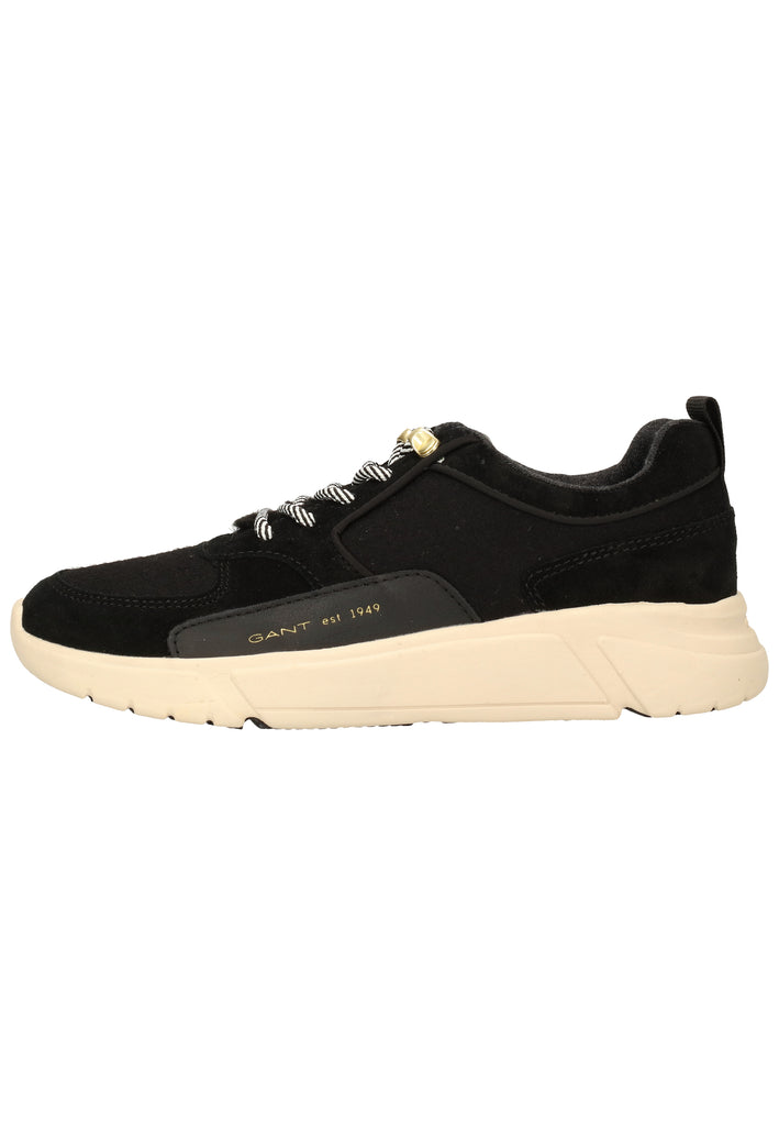 GANT Sneaker Leder/Textil Schwarz - surf4shoes