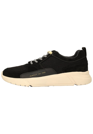 GANT Sneaker Leder/Textil Schwarz - surf4shoes