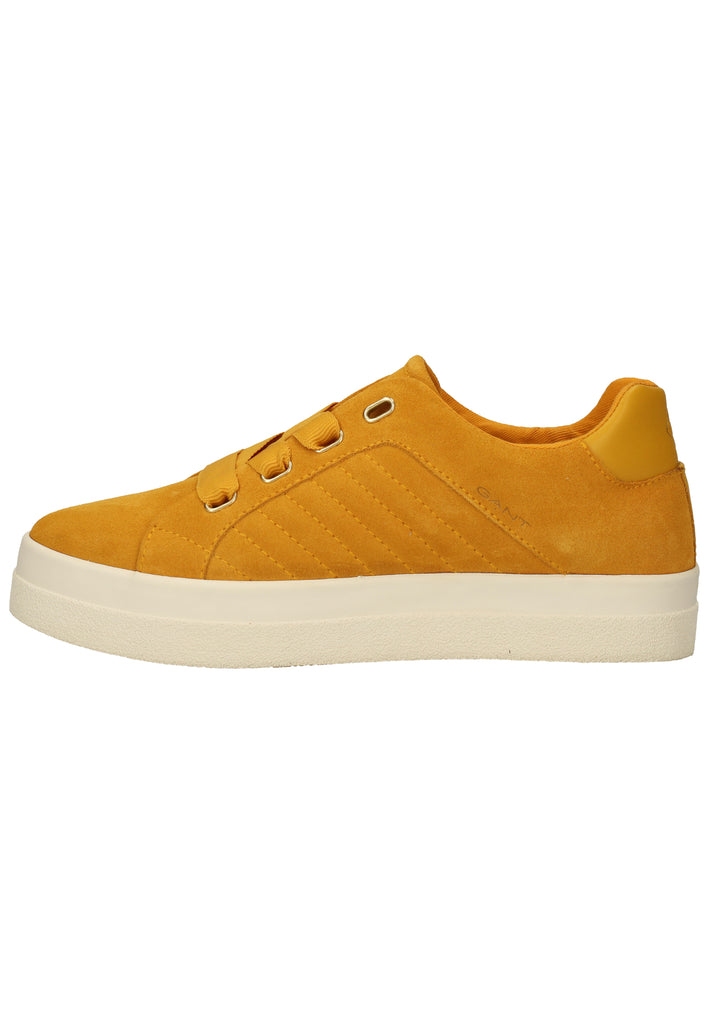 GANT Sneaker Nubukleder Gold - surf4shoes