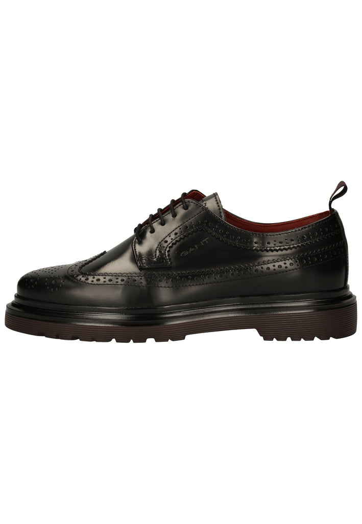 GANT Halbschuhe Leder Schwarz - surf4shoes