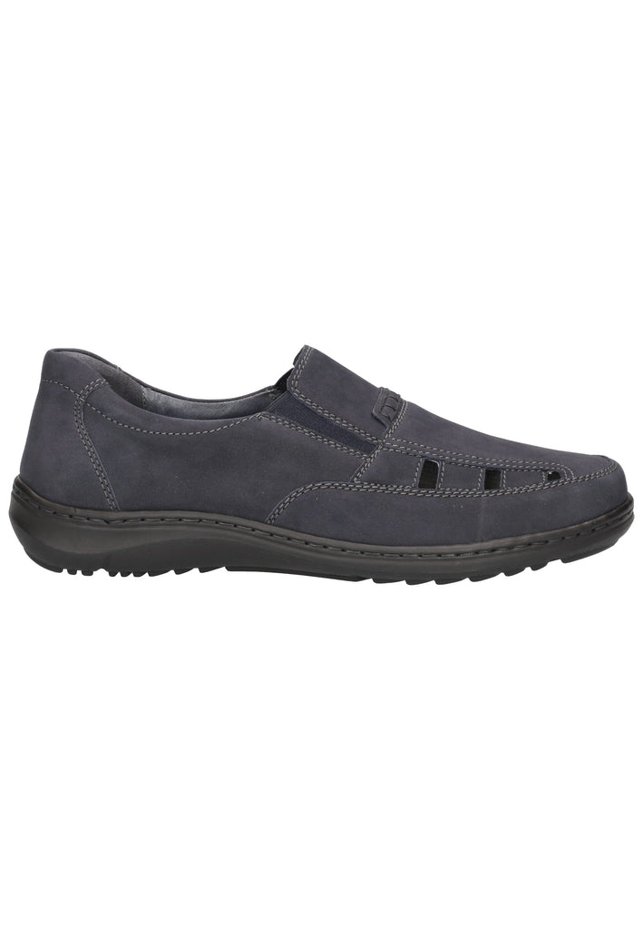 Waldläufer Slipper Veloursleder Marine - surf4shoes
