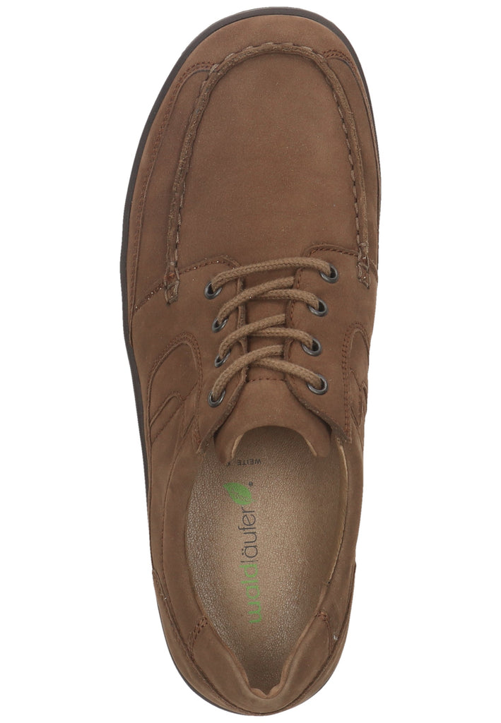 Waldläufer Halbschuhe Leder Braun - surf4shoes