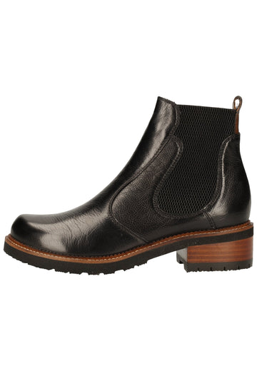Everybody Stiefelette Glattleder Schwarz - surf4shoes