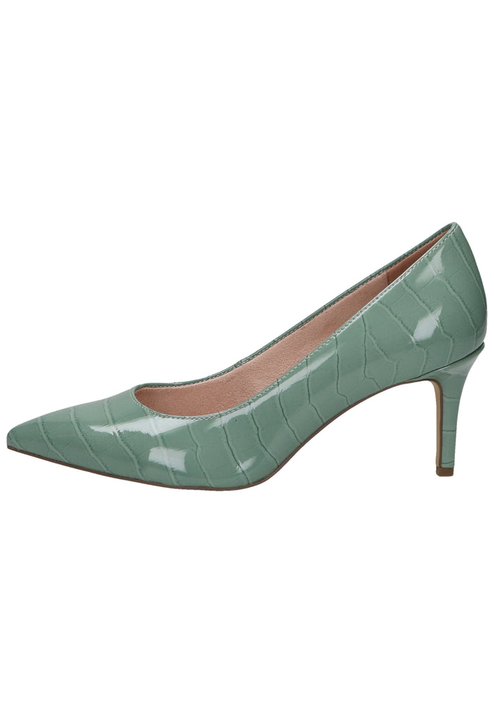 Tamaris Pumps Lederimitat Sage - surf4shoes