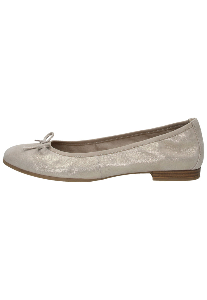 Tamaris Ballerinas Leder Cashmere - surf4shoes
