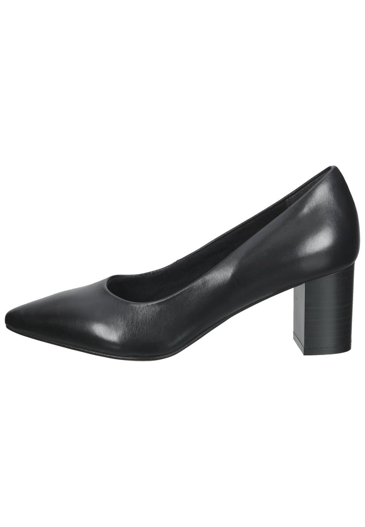 Tamaris Pumps Leder Schwarz - surf4shoes
