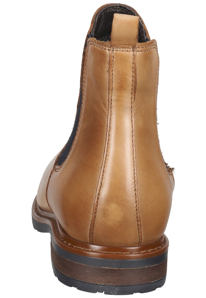 Tamaris Stiefelette Leder/Textil Nut/Ocean - surf4shoes