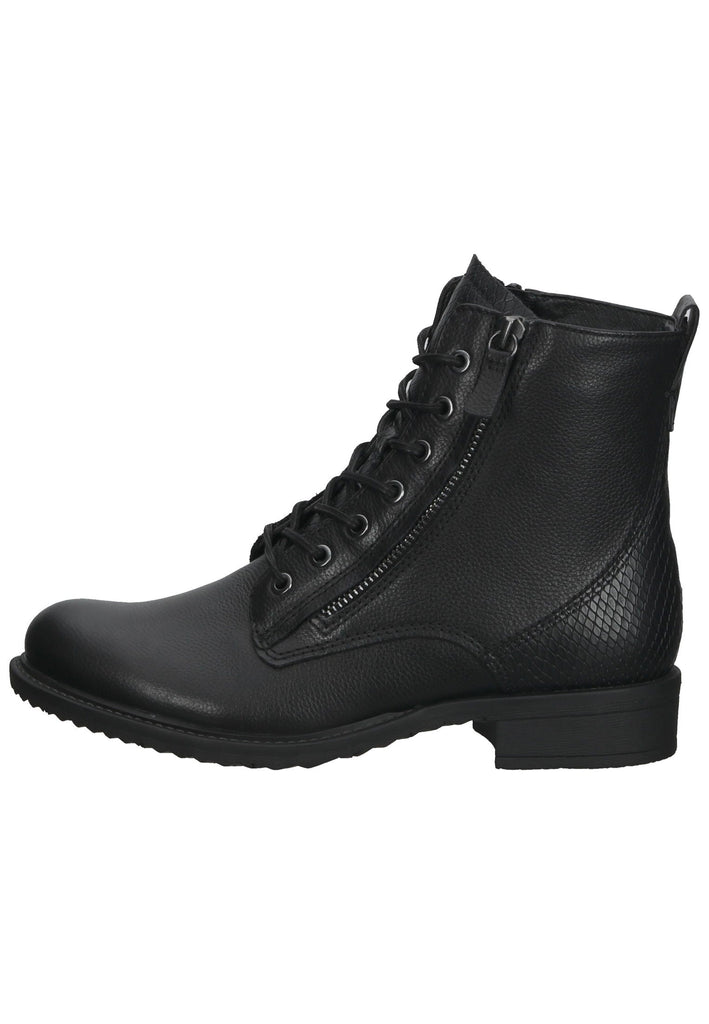 Tamaris Stiefelette Leder Schwarz - surf4shoes