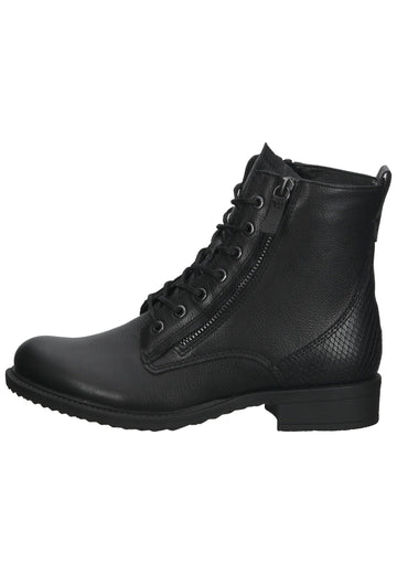 Tamaris Stiefelette Leder Schwarz - surf4shoes