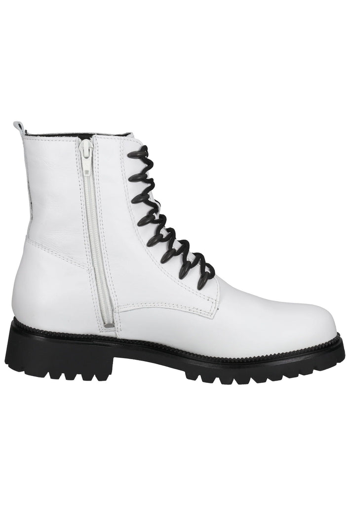Tamaris Stiefelette Leder White - surf4shoes