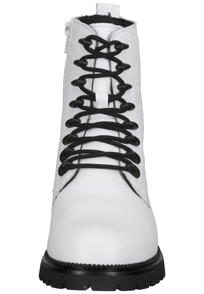 Tamaris Stiefelette Leder White - surf4shoes