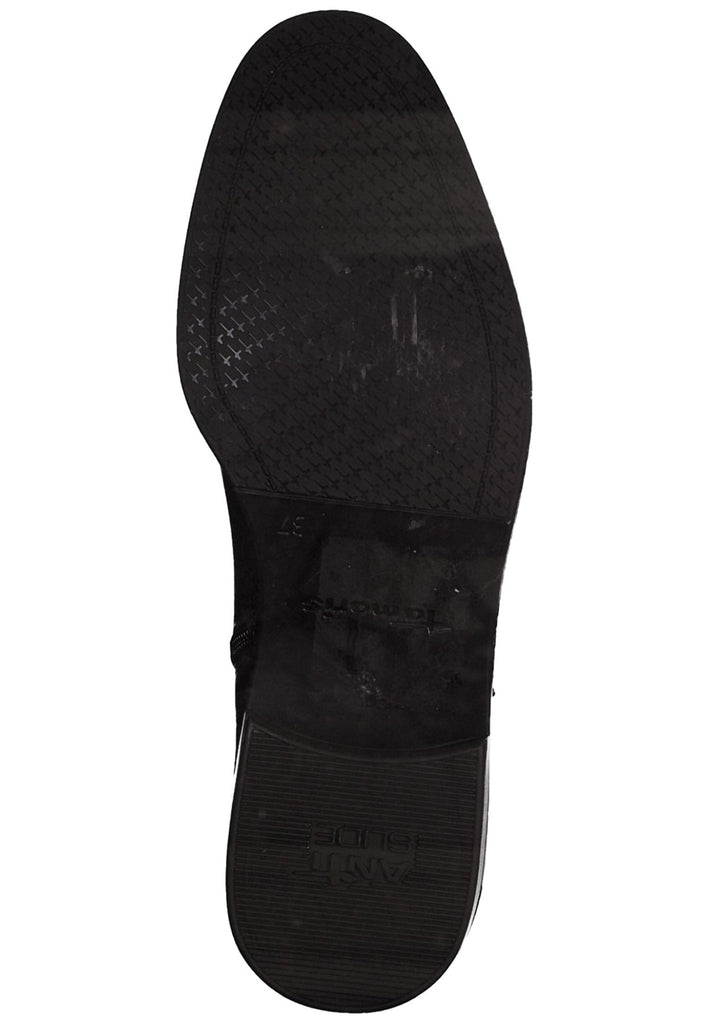 Tamaris Stiefelette Lederimitat/Textil Schwarz - surf4shoes