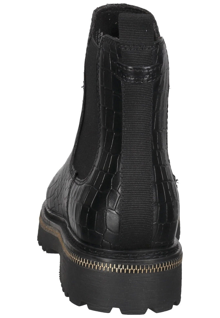 Tamaris Stiefelette Leder/Textil Schwarz - surf4shoes