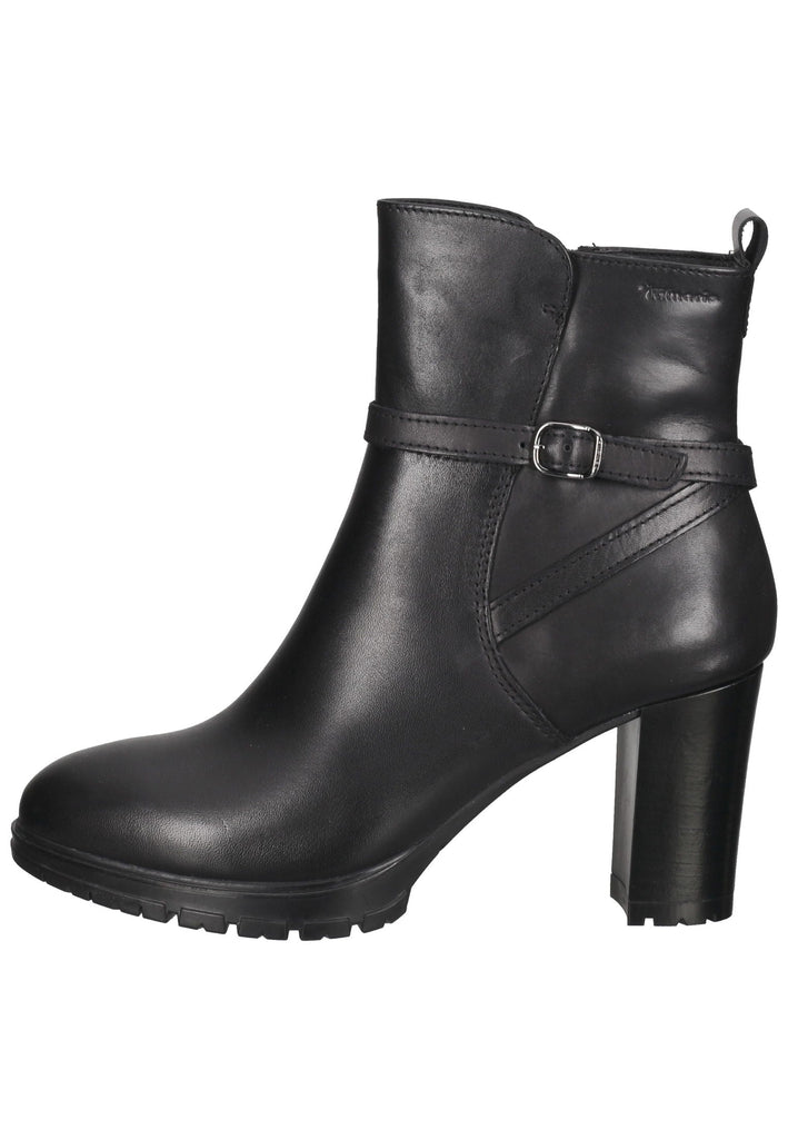 Tamaris Stiefelette Leder Schwarz - surf4shoes