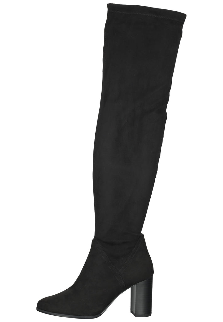 Tamaris Stiefel Textil Schwarz - surf4shoes
