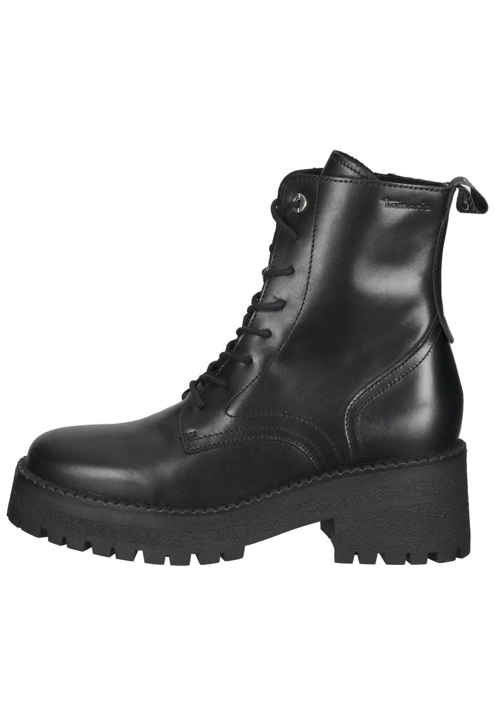 Tamaris Stiefelette Leder schwarz - surf4shoes