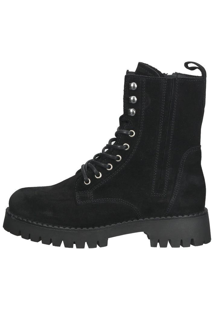Tamaris Stiefelette Leder Schwarz - surf4shoes