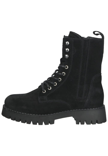 Tamaris Stiefelette Leder Schwarz - surf4shoes