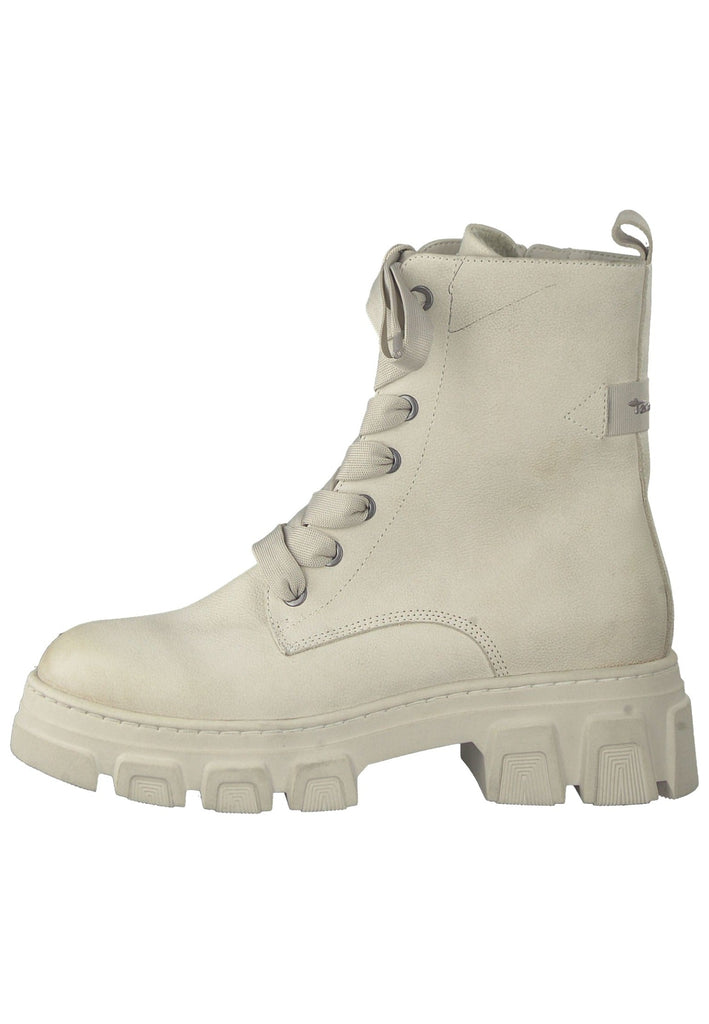 Tamaris Stiefelette Leder Ivory - surf4shoes