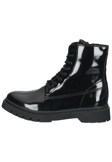Tamaris Stiefelette Lederimitat schwarz - surf4shoes