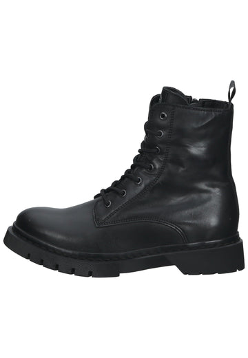 Tamaris Stiefelette Leder Schwarz Warmfutter - surf4shoes
