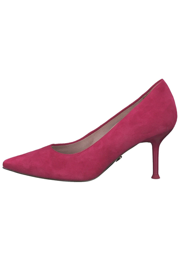 Tamaris Pumps Veloursleder Pink - surf4shoes