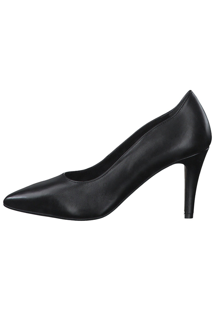 Tamaris Pumps Leder Schwarz - surf4shoes