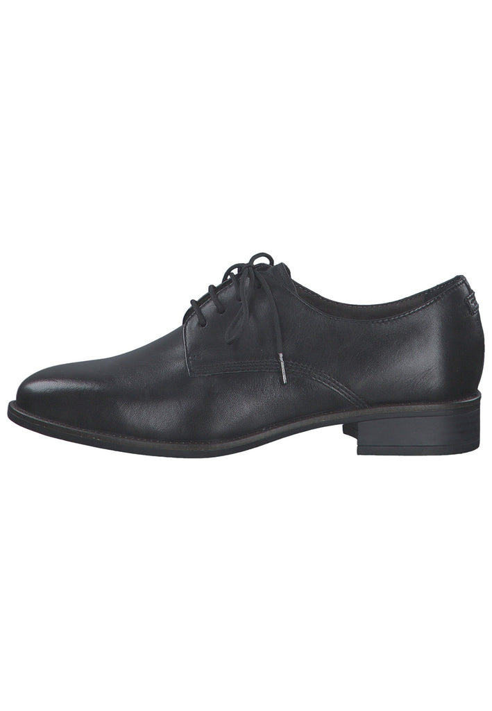 Tamaris Halbschuhe Leder Schwarz - surf4shoes