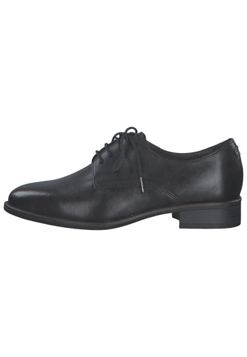Tamaris Halbschuhe Leder Schwarz - surf4shoes