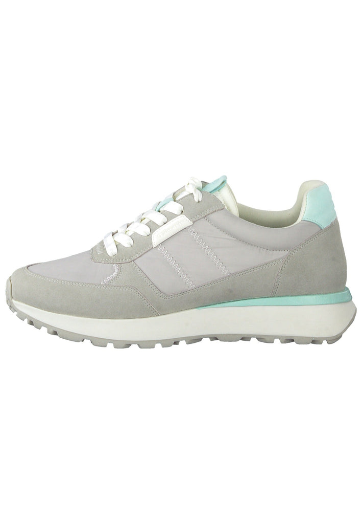 Tamaris Sneaker Lederimitat/Textil Grau/Blau - surf4shoes