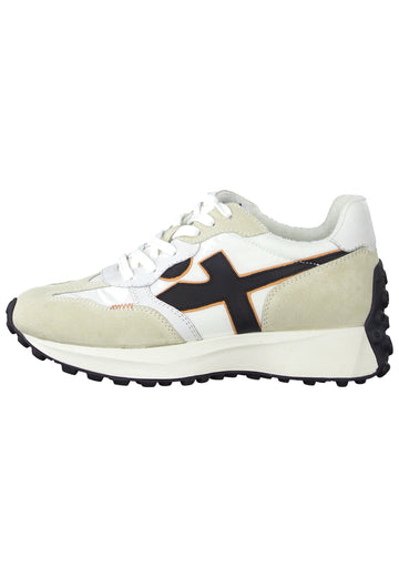 Tamaris Sneaker Leder/Textil Weiß Kombi - surf4shoes