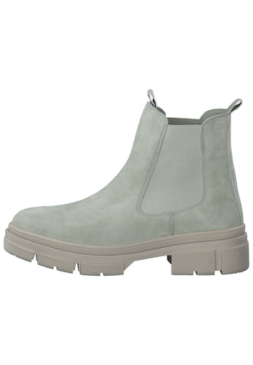 Tamaris Stiefelette Leder/Textil Grün - surf4shoes