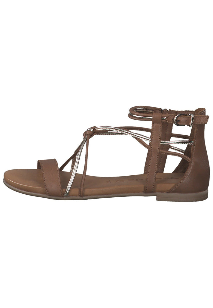 Tamaris Sandalen Leder Cognac - surf4shoes