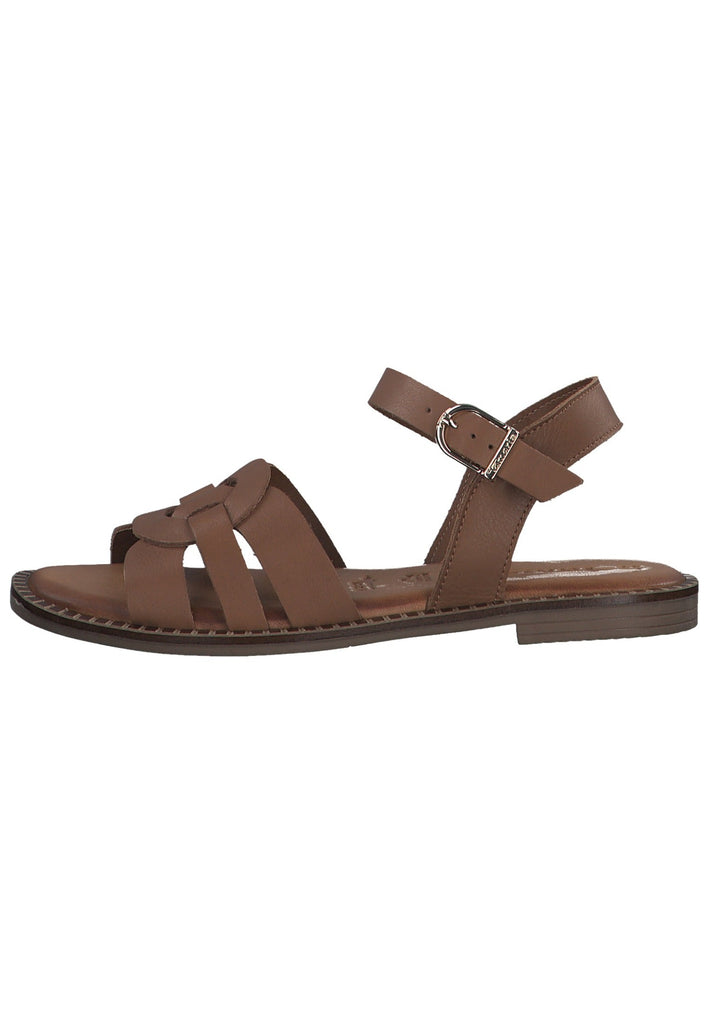 Tamaris Sandalen Leder Cuoio - surf4shoes