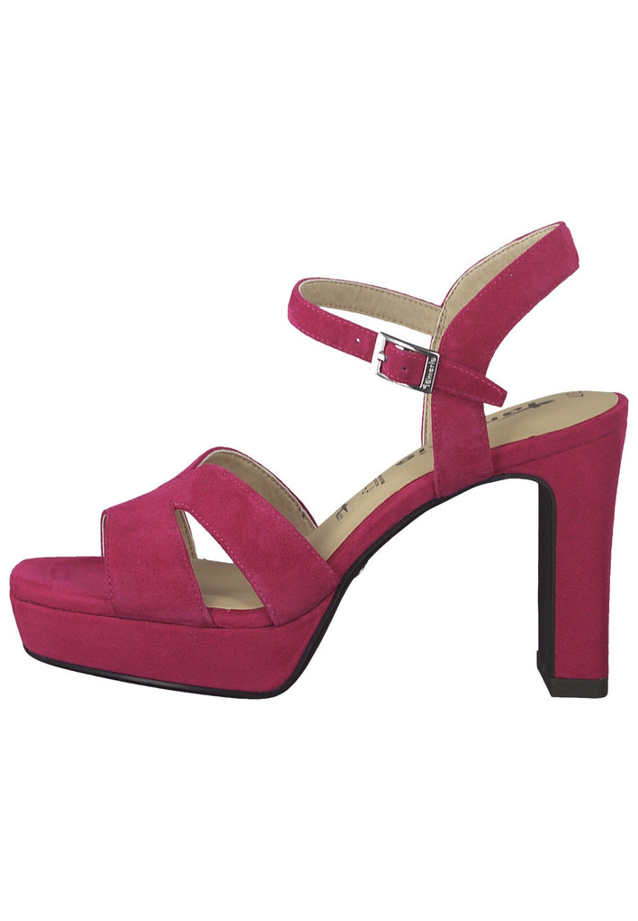 Tamaris Sandalen Leder Pink - surf4shoes